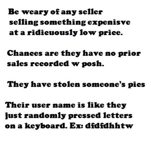 Latest Scams..what to look for - Picture 1 of 1